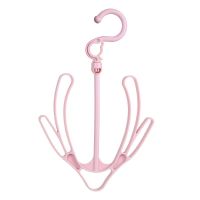 1-10个装防风晒鞋架阳台挂鞋架晾鞋架晒鞋子挂钩晾晒架凉鞋架神器 北欧粉色 6个装(经济实惠)