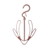 素色防风晒鞋架 晾晒架阳台晒鞋 挂鞋子的衣架 体验1支装[升级款加粗加硬]