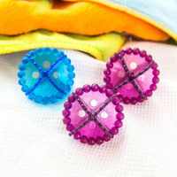 洗衣球去污防缠绕家用魔力洗护球洗搓衣洗衣机洗衣服清洁里的摩擦 韩版款(30个)大衣物-棉被等