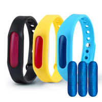 【可配原装替换芯】驱蚊手环防蚊圈儿童成人防蚊手环带户外防蚊贴 3条装男孩款+3颗替换芯