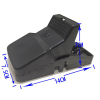 大号老鼠夹捕鼠器家用抓捉老鼠神器灭鼠神器连续自动逮老鼠神器 普通四个装(送四代诱饵)