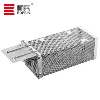 抓老鼠笼全自动捕鼠器家用灭鼠神器扑鼠器老鼠夹粘鼠板强力老鼠贴 1个笼子