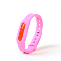 驱蚊手环大人婴儿童防蚊虫神器随身户外宝宝防蚊贴驱蚊扣脚环手链 一条装(粉色)