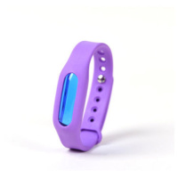 驱蚊手环大人婴儿童防蚊虫神器随身户外宝宝防蚊贴驱蚊扣脚环手链 一条装(紫色)