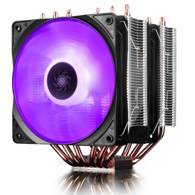 大霜塔RGB cpu散热器静音台式机电脑CPU风扇1151 1150 AM4 amd 6热管