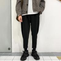 网红超火cec裤子男宽松百搭小脚ins休闲哈伦裤韩版潮流西裤