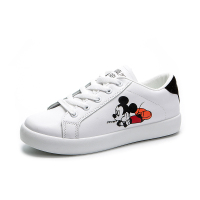 米老鼠卡通图案运动板鞋