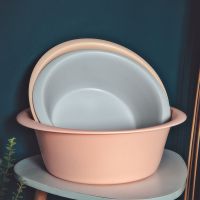 靓喜迪加厚磨砂脸盆家用洗脸盆大号婴儿盆学生宿舍洗菜盆洗衣盆洗脚盆子[3月28日发完]