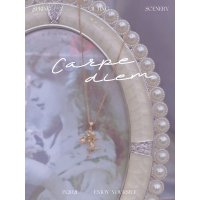 18k金仙女钻石吊坠