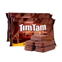 [直营]澳洲国民饼干TimTam巧克力夹心饼干原味装 330g*2包