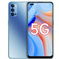 [二手95新]OPPO Reno4 5G手机 8+128G 晶钻蓝 全网通 安卓 手机 全原靓机