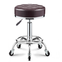 周鼎皖吧台椅现代简约酒吧椅子旋转升降靠背家用高脚凳圆凳子美容凳转椅(钢圈款)