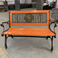 周鼎皖公园椅(铁八字靠背椅)