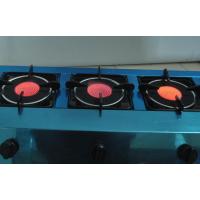 妖怪商用液化气多头红外线节能煲仔炉砂锅四头多眼韩式 钛金款不锈钢红外线长4眼液化气低压节能煲仔炉