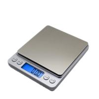 妖怪精准厨房秤家用电子称小秤珠宝秤0.01g烘焙食物茶叶0.1克称重天平 中文500克/0.01克双托盘电池款