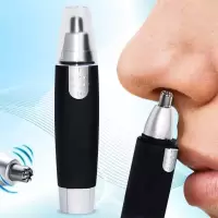 妖怪电动男士鼻毛器剃须刀鼻毛清洁器迷你剃毛器女刮毛鬓发耳毛修剪器 黑色
