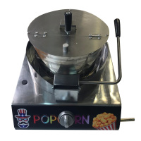 妖怪爆米花机商用摆摊用全自动小型台式苞米粒爆米花机手摇膨化机 军绿色