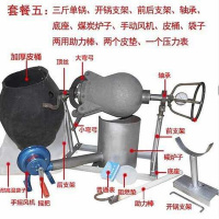 妖怪手摇爆米花机老式玉米粒爆米花机商用摆摊用蹦爆苞米花机 浅灰色