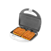 妖怪三明治机早餐机帕尼尼机烤面包片机吐司机家用煎蛋煎牛排双面加热 花色