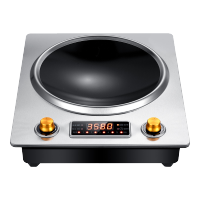 妖怪HD3000W瓦嵌入式电磁炉家用大功率凹平面单灶池台式多功能 不锈钢/凹面/单机