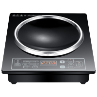 妖怪HD3000W瓦嵌入式电磁炉家用大功率凹平面单灶池台式多功能 黑色/凹面玻璃/单机