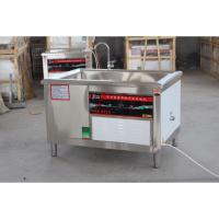 商用超声波全自动酒店饭店食堂大型洗菜妖怪洗碟机器洗碗机商用洗碗机 长120cm宽80cm高80cm