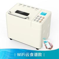 家用面包机多功能全自动和面发酵早餐妖怪吐司机揉面小型 白色