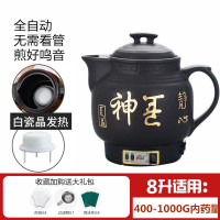 煎药壶全自动中药壶电煎中医壶家用熬中医妖怪砂锅煮药煲药罐养生壶机 8升养神[白瓷晶]全自动+鸣音提示