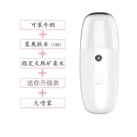 纳米喷雾补水仪器蒸脸美容仪便携充电保湿黄金蛋脸部面部加湿神器 迷你升级款白色补水仪
