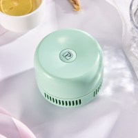 可充电式桌面吸尘器迷你橡皮擦自动清洁学生便携黄金蛋USB键盘铅笔 清新绿[USB充电◆强吸力◆长续航◆送吸尘塞+充电线]