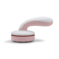 手持迷你桌面吸尘器吸橡皮擦便携屑渣usb黄金蛋文具铅笔削电动自动吸灰机学生儿童书桌上小 粉红色【升级版充电款+一年质保】