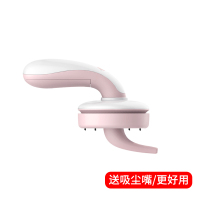 迷你桌面吸尘器充电学生儿童便携小型自动橡皮黄金蛋擦屑机铅笔屑渣清洁器书桌上手持式 [粉色]大吸力/可充电/送吸嘴+清洁刷