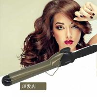 负离子二合一热风梳电吹风梳子直发梳黄金蛋直卷两用直卷内扣造型 土豪金卷发棒