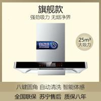 欧式抽油烟机家用小型自动清洗厨房油姻顶黄金蛋吸式吸油机大吸力抽烟机 旗舰版