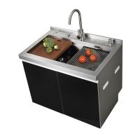 集成水槽洗碗机消毒柜一体机全自动清洗家用 90cm((不带洗碗机)