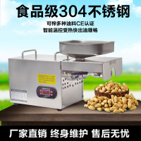 康油来全自动家用榨油机智能温控花生小型家用小商用中大型炸油机 380型号（带智能温控)