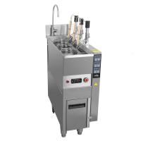 全自动升降电煮面炉商用六头煮面机煤气黄金蛋立式多功能三头煮面炉 三头豪华实用版