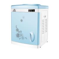 家用饮水机台式小型可制冷制热迷你型冷热黄金蛋两用宿舍桌面即热式饮水 蓝色带门升级款 温热