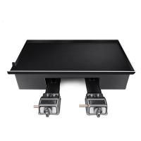 商用铁板鱿鱼机加厚铁板烧冷面黄金蛋扒炉商用摆摊铁板豆腐手抓饼煎盘灶 70*40*8毫米有口+双灶套餐469