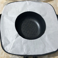 烧烤炉家用电无烟电烤盘韩式烤肉机黄金蛋涮烤火锅烧烤一体锅家用烤肉锅 双控特大号+10张吸油纸+刷子