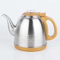 自动上水电热水壶烧水壶 茶具 304不锈钢黄金蛋电茶炉水壶家用单 全自动磨砂免开盖金色304