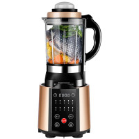 豆浆机加热保温免过滤免洗免煮双杯破壁自动黄金蛋多功能大容量研磨预约 土豪金