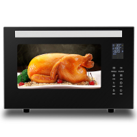 蒸烤箱一体机家用嵌入式黄金蛋烤箱蒸箱60L家用烘焙二合一电蒸箱电烤箱 台式蒸烤箱45L黑色