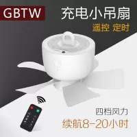 充电小吊扇USB床上挂蚊帐微风扇 黄金蛋宿舍迷你型赶苍蝇无线可调速