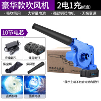锂电吹风机电脑除尘器小型充电式吹灰机大功率黄金蛋吹吸无线鼓风机 豪华款(大功率三功能)吹风机2电1充