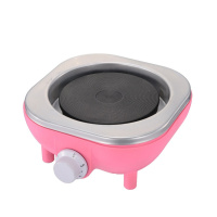YQ-105彩色电热炉 小电炉 煮咖啡炉煮功规茶炉黄金蛋煮花茶壶500W电炉 YQ101升级款500W粉1-5档调温