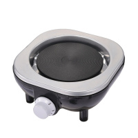 YQ-105彩色电热炉 小电炉 煮咖啡炉煮功规茶炉黄金蛋煮花茶壶500W电炉 YQ101升级款500W黑1-5档调温