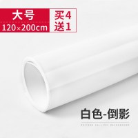 1.2*2M倒影白|磨砂pvc背景板主照拍照布拍摄纸摄影棚倒影白色灰色灯摄像道具影棚补光灯桌面黑色自拍L9