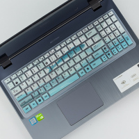 (彩绘款)鲸鱼与海|15.6寸笔记本电脑顽石5代fl8000uq键盘w519l保护贴膜a556u飞行堡垒fl5900u防