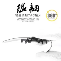 近视偏光太阳镜夹片男开车钓鱼专用夜视镜夹片式驾驶墨镜日夜两用